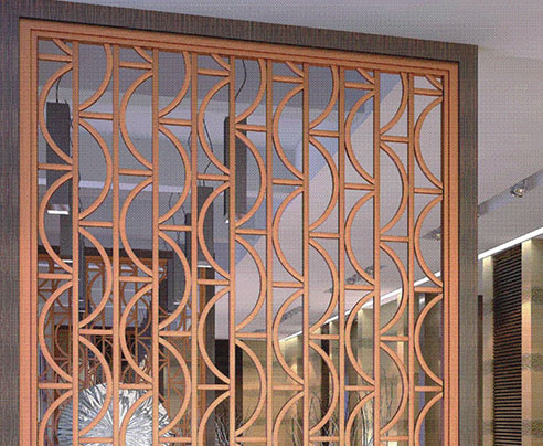 HG-120 經(jīng)典不銹鋼屏風